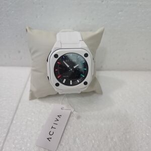 Ativa Dual-Tone  White  Mens Watch ACW-2328-002